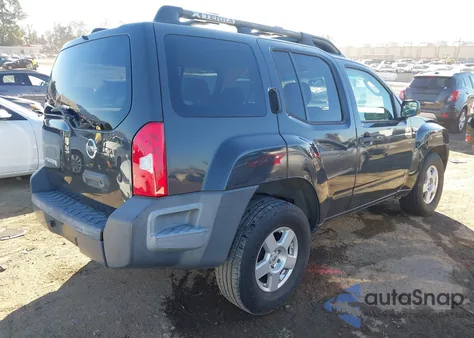 2007 Nissan Xterra S из США, поврежденный, VIN 5N1AN08U87C529987
